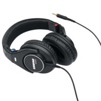 SHURE 舒尔 SRH840-E 耳罩式头戴式动圈有线耳机 黑色 3.5mm/6.5mm