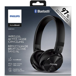 PHILIPS 飞利浦 SHB8750NC/27 Wireless 耳罩式头戴式蓝牙耳机 黑色