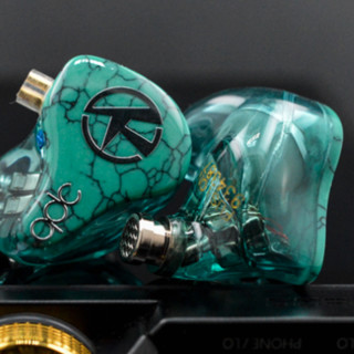 qdc Fusion 入耳式挂耳式圈铁有线耳机 绿色 3.5mm