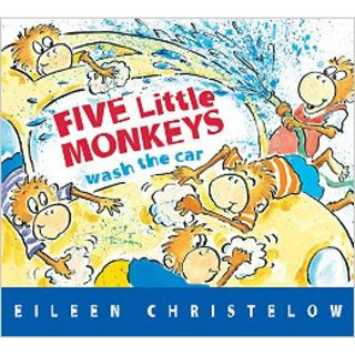 《A Five Little Monkeys story·Wash the Car》（英文原版）