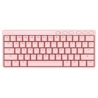 ikbc S200 mini 61键 2.4G无线机械键盘 粉色 ttc红轴 无光