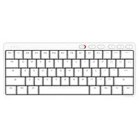 ikbc S200 mini 61键 2.4G无线机械键盘 白色 ttc红轴 无光