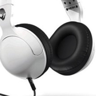 Skullcandy S6HSGY-374 耳罩式头戴式有线耳机 黑白 USB口