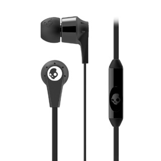 Skullcandy INKD 2.0 入耳式动圈有线耳机 黑色 3.5mm