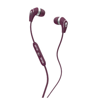 Skullcandy 50/50 入耳式动圈有线耳机 紫红色 3.5mm