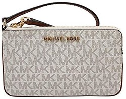 MICHAEL KORS 迈克·科尔斯 Michael Kors 迈克高仕 Jet Set Travel 大号顶部拉链签名 PVC 手腕包