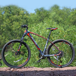 XDS 喜德盛 山地自行车 灰红色 16寸 27速 青春版