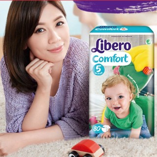 Libero 丽贝乐 comfort纸尿裤 L80片