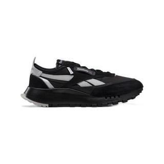 Reebok 锐步 Classic Leather Legacy 中性休闲运动鞋 H04997 黑色/灰色 38.5