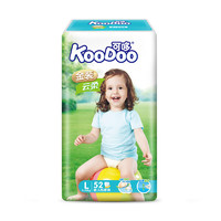 KooDoo 可哆 金装云柔系列 纸尿裤 L52片
