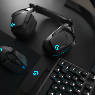 logitech 罗技 G933S 耳罩式头戴式蓝牙耳机 黑色