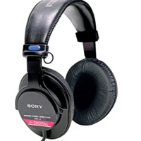 SONY 索尼 MDR-V6 耳罩式头戴式有线耳机 黑色 3.5mm