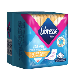 Libresse 薇尔 舒适V感极薄棉柔迷你日用卫生巾