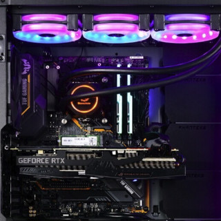 NINGMEI 宁美 魂系列 台式机 灰色(酷睿i7-11700K、RTX 3080 Ti 12G、16GB、512GB SSD+2TB HDD、水冷)