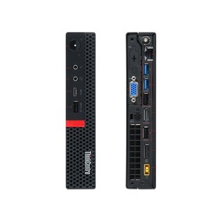 Lenovo 联想 ThinkCentre M720q 商用台式机 黑色 (酷睿i7-10700T、核芯显卡、8GB、128GB SSD、风冷)