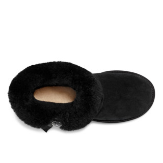 UGG Cinched Fur Mini 迷你蝴蝶结 女士短筒雪地靴 1106909