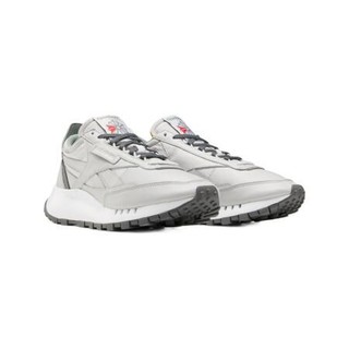 Reebok 锐步 Classic Leather Legacy 中性休闲运动鞋 FY7555 灰色/绿色 40.5