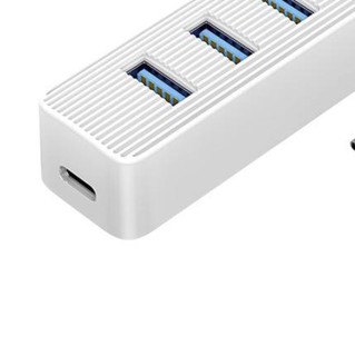 ORICO 奥睿科 TWU3-4A Type-C款 USB 3.0 4口集线器 1m 白色