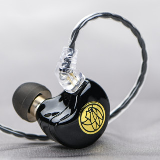 The Fragrant Zither 锦瑟香也 no.3 19th 入耳式挂耳式有线耳机 黑金色 3.5mm