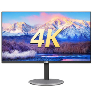 百亿补贴：AOC 冠捷 U27V4 27英寸 IPS 显示器（3840×2160、60Hz、93%NTSC）