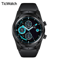 TicWatch Pro 2021新款4G版 智能手表4G通话NFC支付24小时心率户外运动防水智能手表幻影黑手表男女