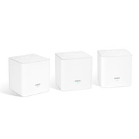 Tenda 腾达 mw3 双频1200M 千兆无线Mesh分布式路由器 WiFi 5 白色 三母装