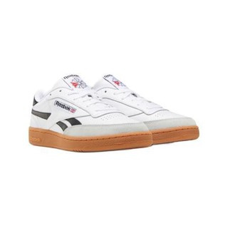 Reebok 锐步 Club C Revenge 中性休闲运动鞋 GZ8638 白色/黑色/灰色 44.5