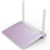 360 P1 单频300M 百兆家用无线路由器 WiFi-5 单个装 魅惑紫