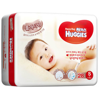 HUGGIES 好奇 铂金装系列 纸尿裤 S28片