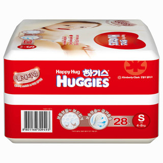 HUGGIES 好奇 铂金装系列 纸尿裤 S28片