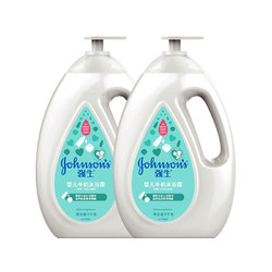 Johnson & Johnson 强生 Johnson）牛奶婴儿沐浴露1kg*2 儿童沐浴露 水润保湿无泪配方家庭共享4斤装