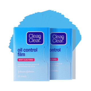 Clean&Clear 可伶可俐 魔力吸油蓝膜 60片*2