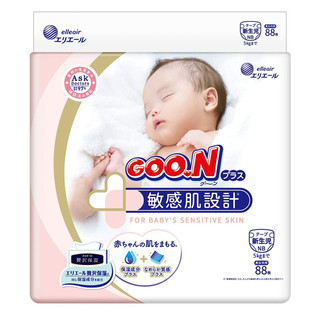 GOO.N 大王 敏感肌系列 纸尿裤 NB88片*4包