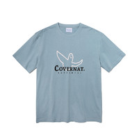 COVERNAT Mark Gonzales天使联名 男女款纯棉短袖T恤 C2011ST01 蓝灰色 XL