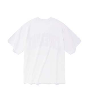 COVERNAT 男女款圆领短袖T恤 CO2102ST07 白色 M