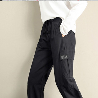 曼洛芙 女士工装长裤 TTX-880-2 黑色 XS