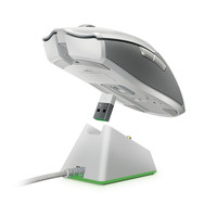 RAZER 雷蛇 毒蝰终极版 含充电底座 2.4G HYPERSPEED 双模鼠标 20000DPI RGB 水银