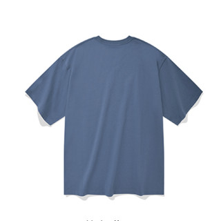 COVERNAT 男女款圆领短袖T恤 CO2102ST07 蓝色 M