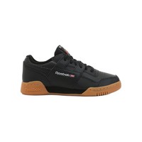 Reebok 锐步 Workout Plus 中性休闲运动鞋 CN2127 黑色 37.5