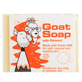 billie goat soap 比利山羊奶 儿童香皂 燕麦味 100g
