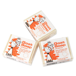 billie goat soap 比利山羊奶 儿童香皂 燕麦味 100g