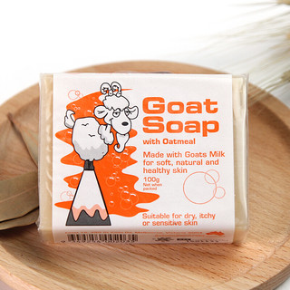 billie goat soap 比利山羊奶 儿童香皂 燕麦味 100g