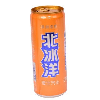 北冰洋 橙汁汽水 330ml*24听