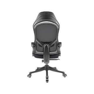 LIANFENG 联丰 W-125TV 人体工学电脑椅+乳胶坐垫 黑色 升级款