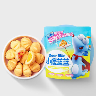 小鹿蓝蓝 妙趣软芯曲奇 牛奶鸡蛋羹味 100g