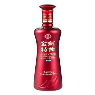 剑南春 金剑特曲 52%vol 浓香型白酒 500ml 单瓶装