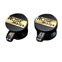 rose technics 弱水科技 masya 平头塞有线耳机 黑色 3.5mm