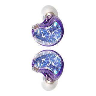 The Fragrant Zither 锦瑟香也 No.3 入耳式挂耳式有线耳机 碎花紫 3.5mm
