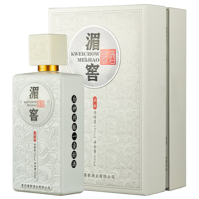 湄窖 酱酒 启航 53%vol 酱香型白酒 500ml 礼盒装