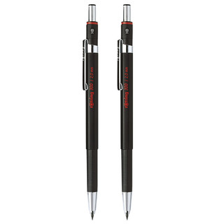 rOtring 红环 300系列 自动铅笔 黑色 2.0mm 单支装